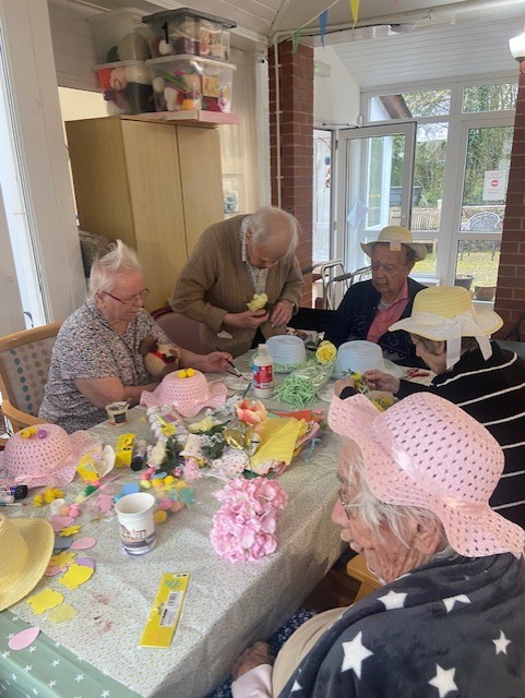 Easter Bonnet Smiles at The Firs