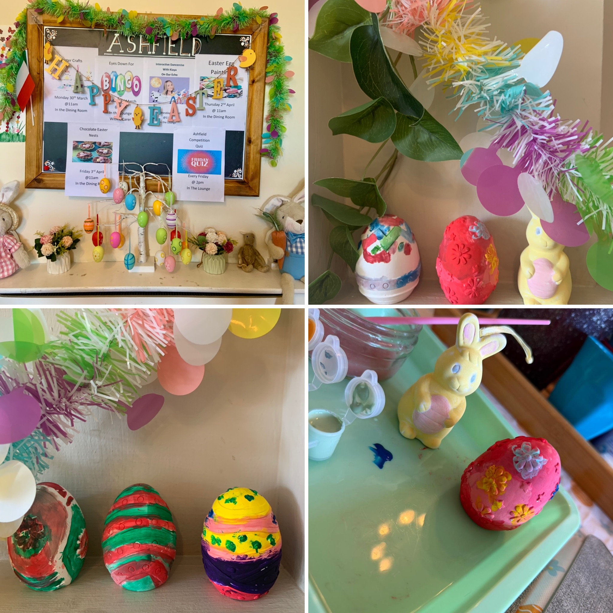 Beautiful painted eggs