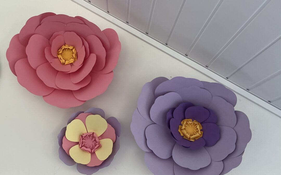 Residents Bring Colour to Ashley House with Paper Flowers