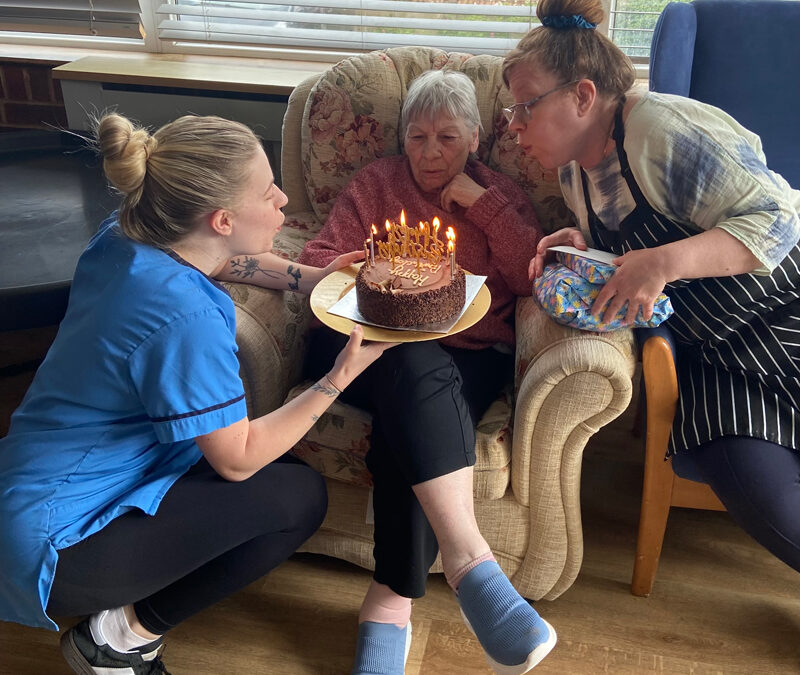 Birthday Smiles for Ange at Kenwyn