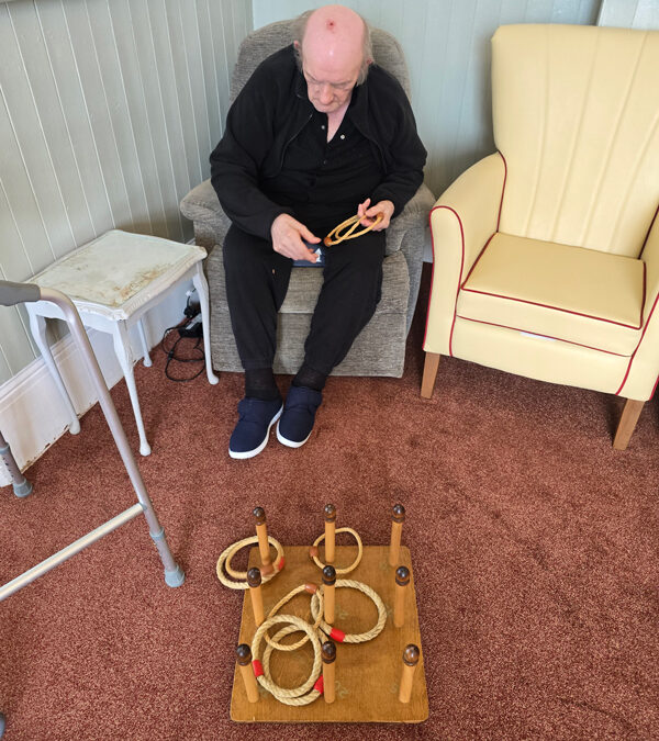 Friendly Quoits Competition at The Firs