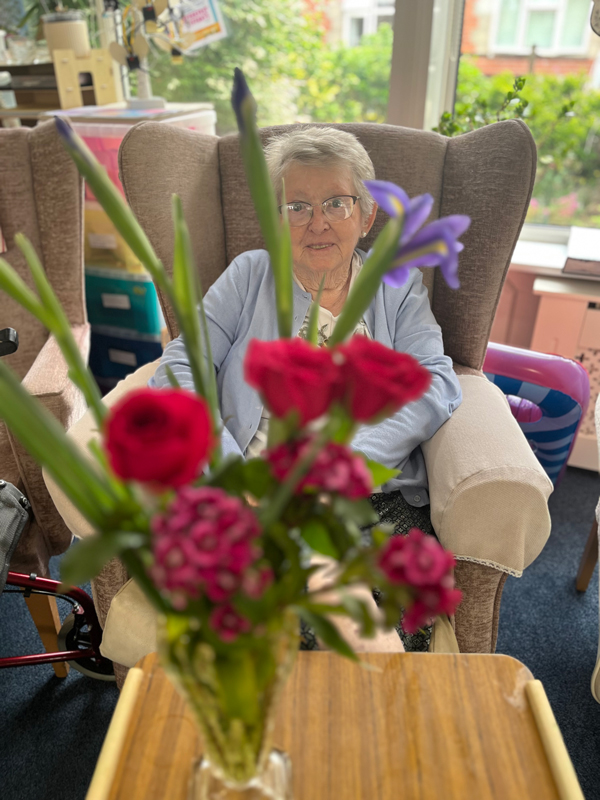 Nellies finished arrangement