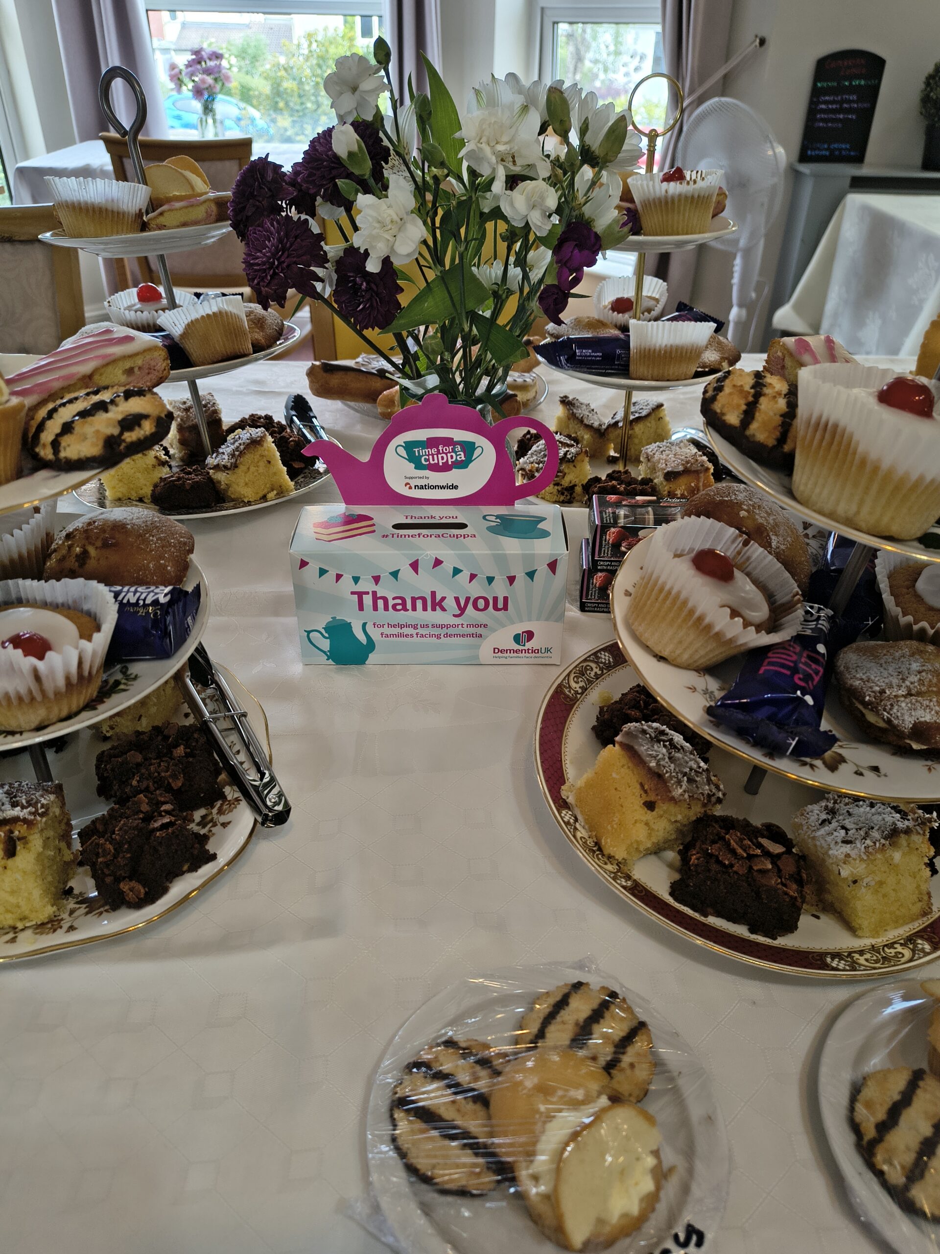 Table filled with cakes scaled